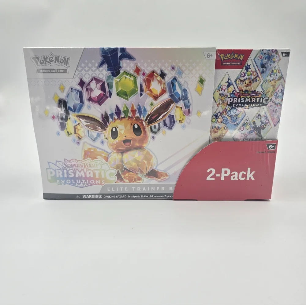 Pokémon TCG Prismatic Evolutions Elite Trainer Box *FACTORY SEALED* - Picture 3 of 7